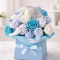 Blue Baby Clothing Bouquet