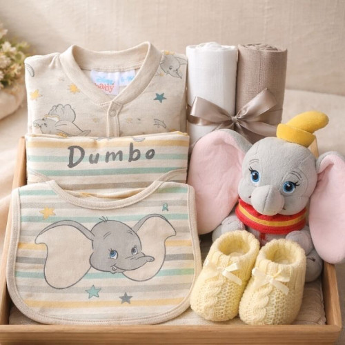 Dumbo Elephant Baby Hamper