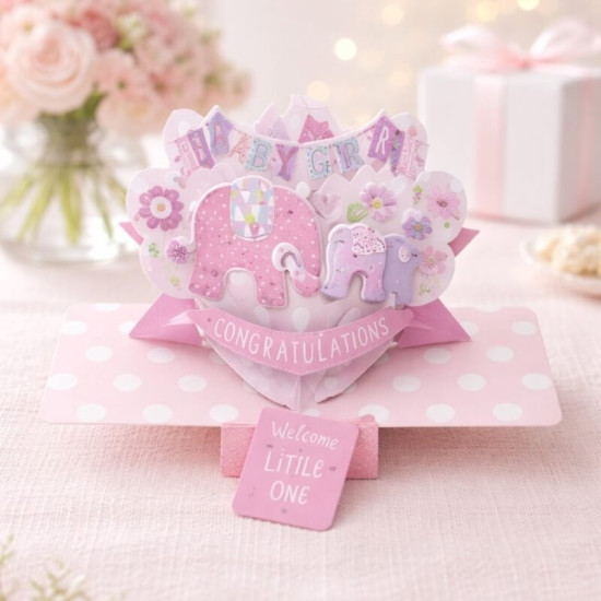 Elephant Pop Up Card