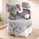 Elephant Pram Nappy Cake