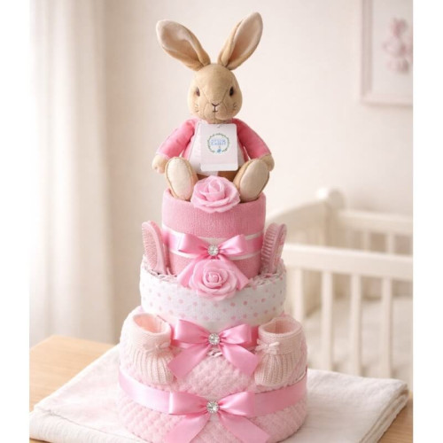 Flopsy Girls Nappy Cake