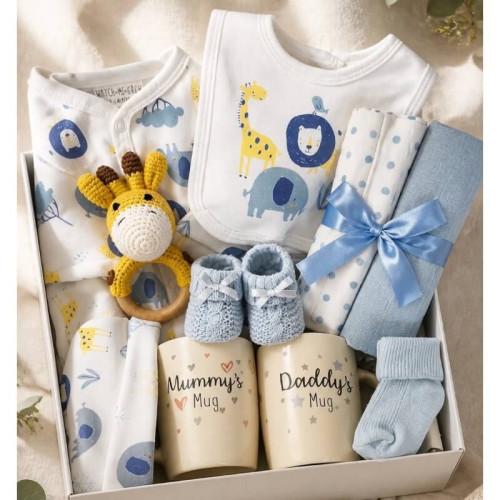 Giraffe Baby Gift Set