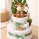 Giraffe Boho Nappy Cake
