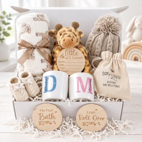 Giraffe Baby Gift Set