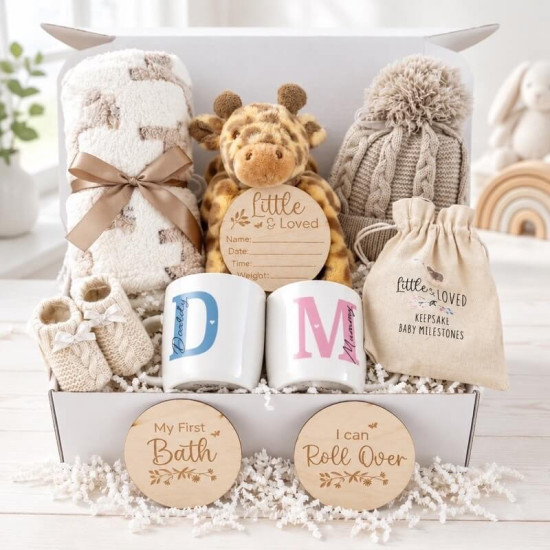 Giraffe Baby Gift Set