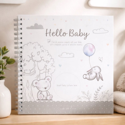 Hello Baby Milestone Journal