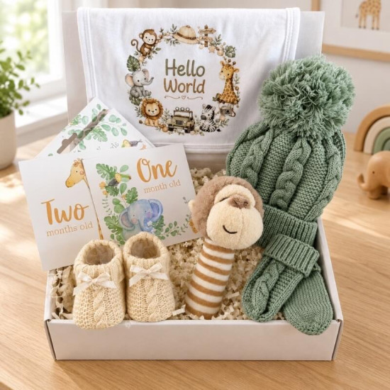 Hello World Baby Gift Set Hello World Baby Gift Set