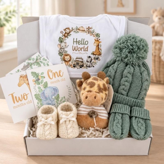 Hello World Baby Gift Set Hello World Baby Gift Set