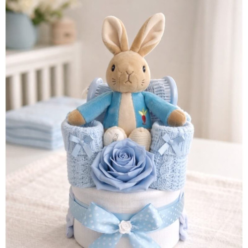 Mini Nappy Cake Peter Rabbit