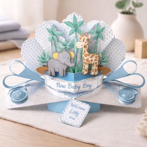 Jungle Pop Up Card