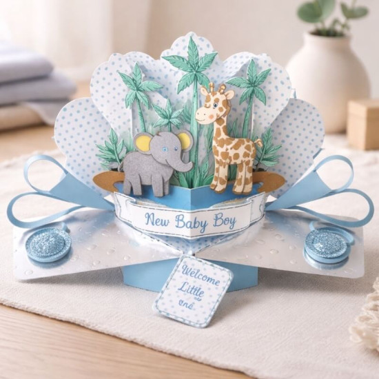 Jungle Pop Up Card