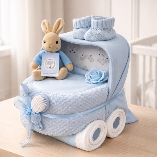 Nappy Cake Pram Peter Rabbit