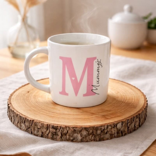 New Mummy Initial Mug