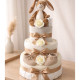 Nutbrown Hare Nappy Cake
