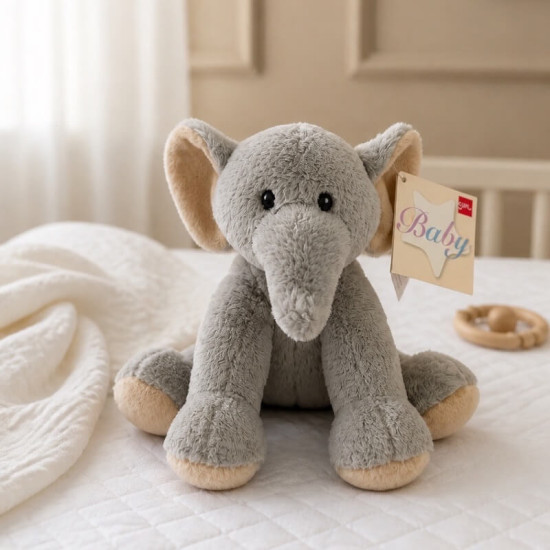 Blue Elephant Nappy Cake