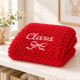 Embroidered Baby Pram Blanket 