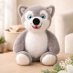 Personalised Large Husky Plush