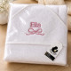 Personalised White Hooded Towel