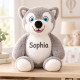 Personalised Large Husky Plush