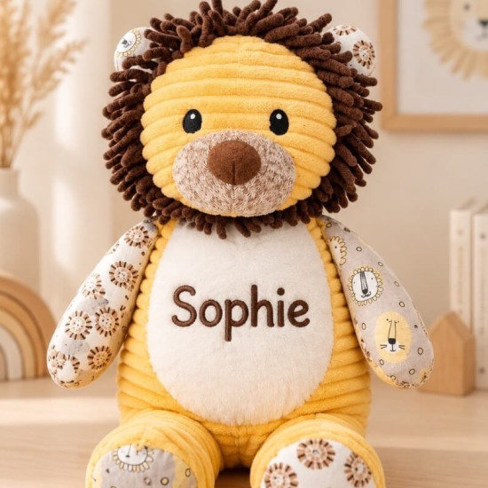 Personalised Large Lion Plush