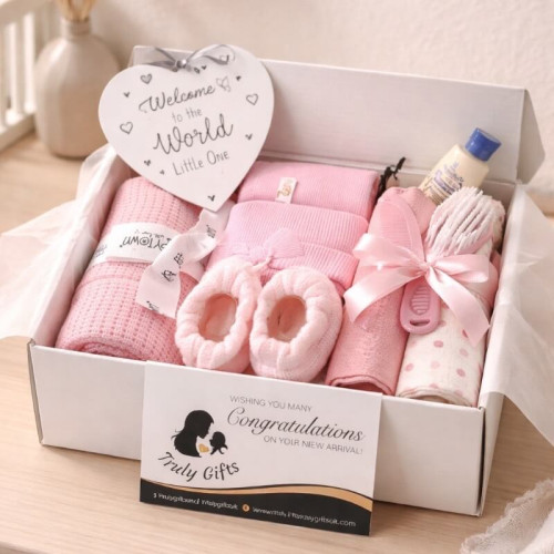Pink Baby Gift Hamper