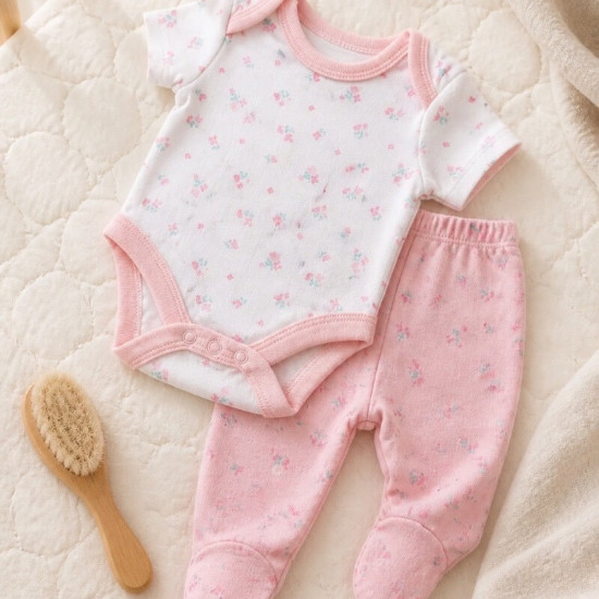 Pink Bow Baby Hamper Pink Bow Baby Hamper