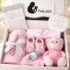 Pink Teddy Baby Hamper Pink Teddy Baby Hamper