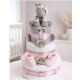 Pink Zebra Nappy Cake Pink Zebra Nappy Cake