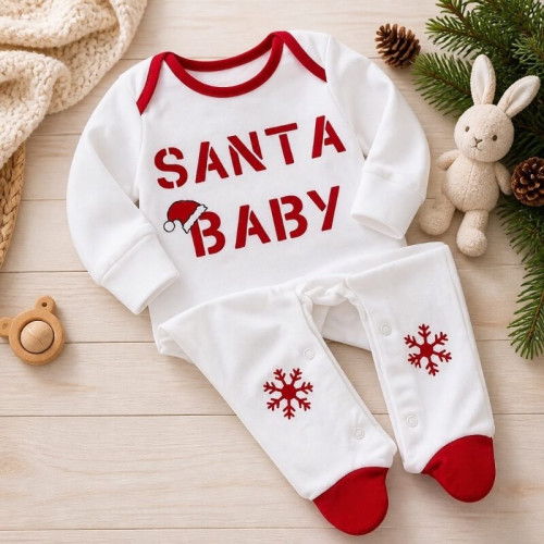 Personalised Baby Christmas Box