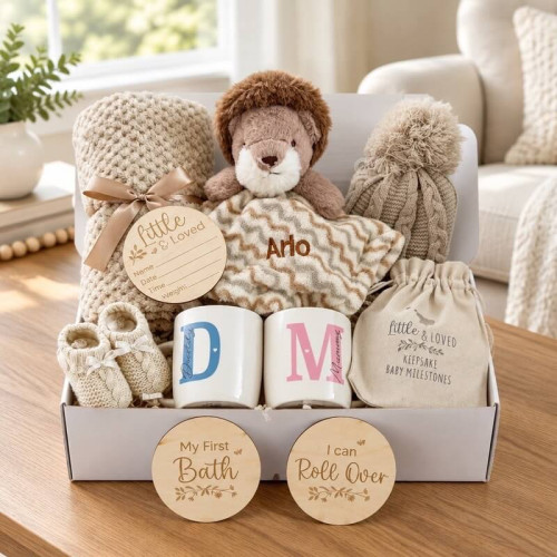 Unisex Safari Baby Hamper