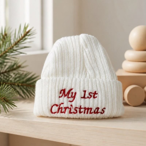 Babies 1st Christmas Hat