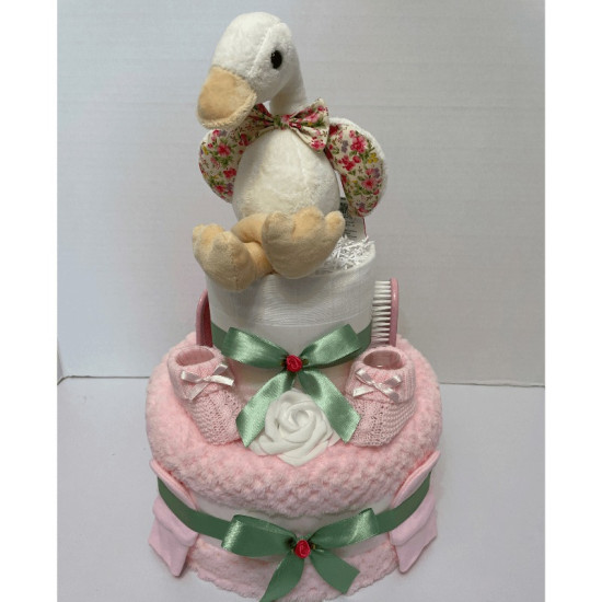 Darcy Duck Nappy Cake