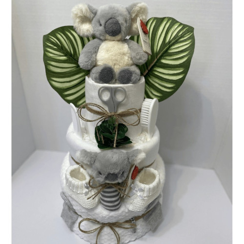 Australian Koala Nappy Cake