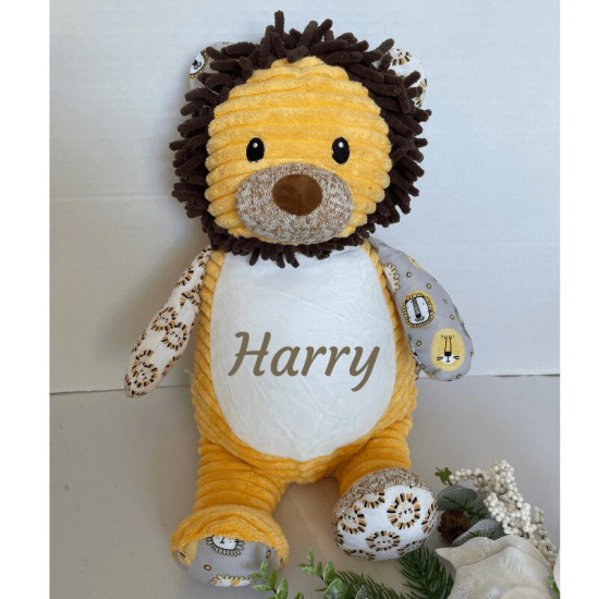 Personalised Large Lion Plush