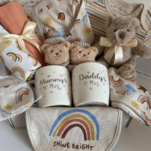 Rainbow Bear Baby Hamper