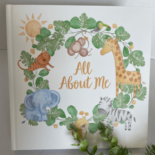 Baby Safari Keepsake Journal