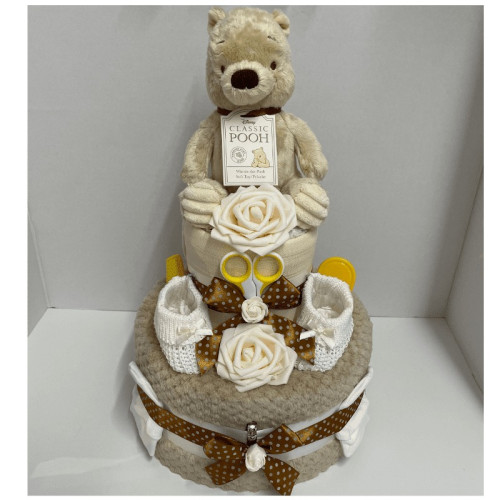 Nappy Cake Pooh Bear