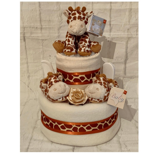 Bing Giraffe Nappy Cake