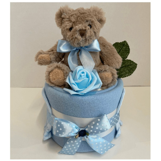 Mini Teddy Blue Gift