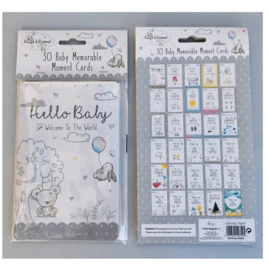 30 Baby Milestone Cards