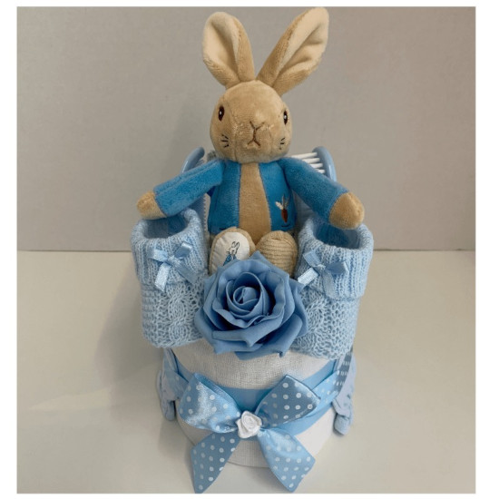Mini Nappy Cake Peter Rabbit