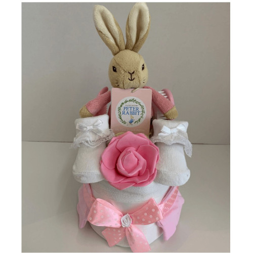 Mini Nappy Cake Flopsy Bunny
