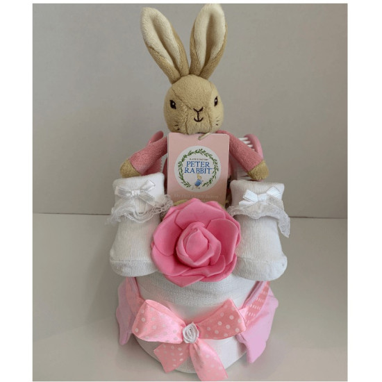 Mini Nappy Cake Flopsy Bunny