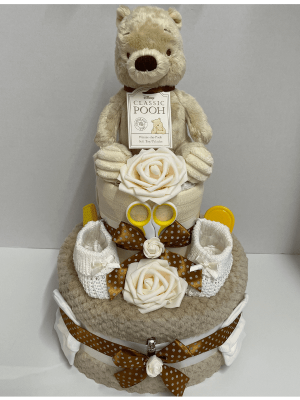 Nappy Cake Pooh Bear