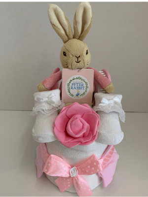 Mini Nappy Cake Flopsy Bunny