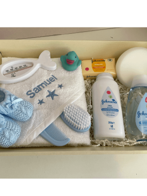 Personalised Baby Bath Hamper