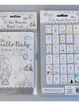 30 Baby Milestone Cards