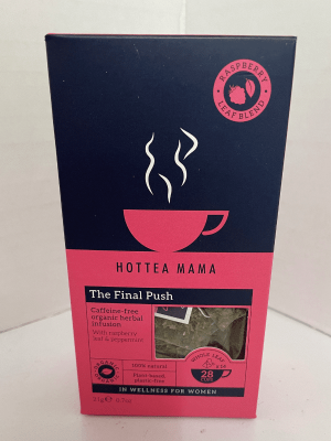 Final Push Raspberry Tea, 14 teabags, great for taking from about 37 weeks up to and including birth.