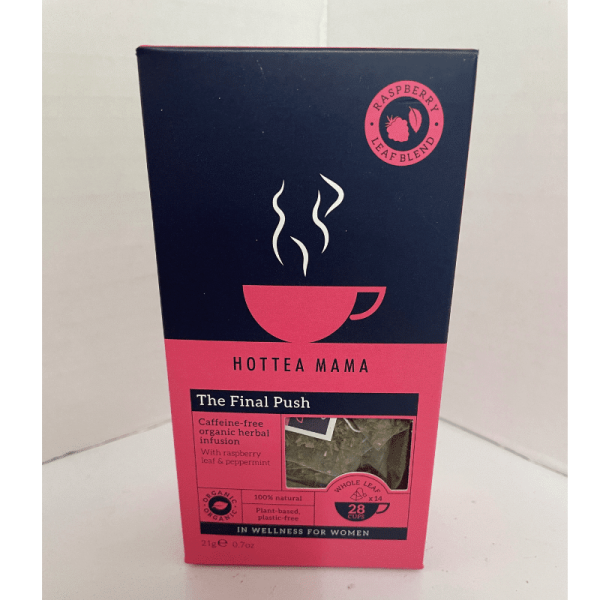 Final Push Raspberry Tea, 14 teabags, great for taking from about 37 weeks up to and including birth.