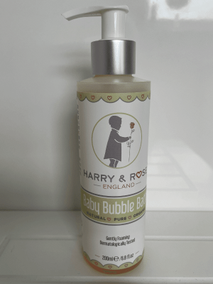 Baby Bubble Bath 200ml with a gentle foaming action thats suitable for baby soft skin.